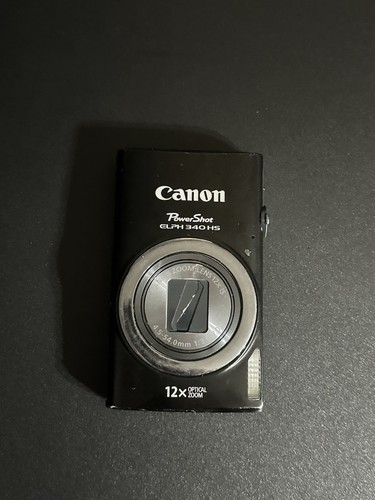 Canon Powershot ELPH 340 HS Digital Camera 12x Optical TESTED !!!