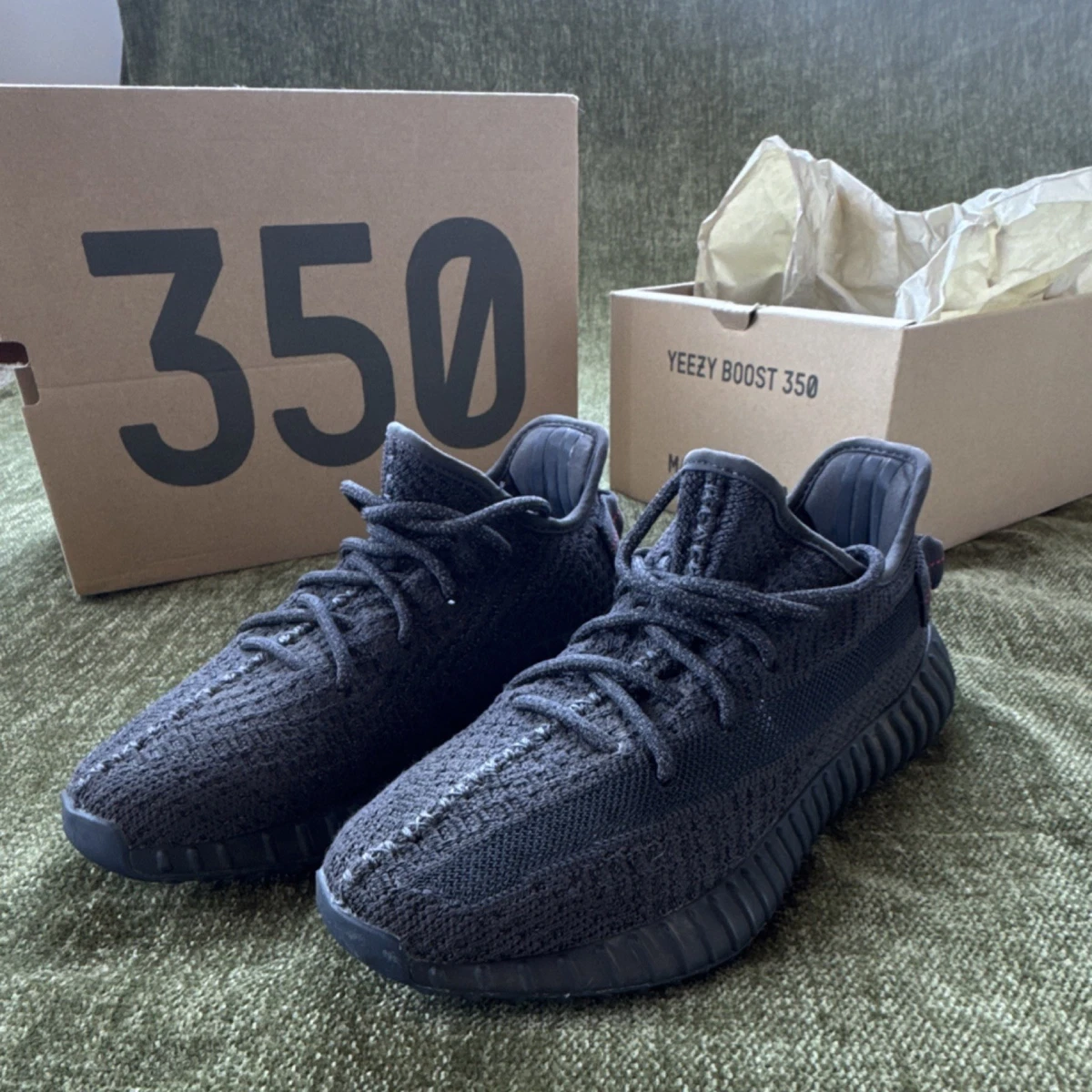adidas Yeezy Boost 350 V2 Black | eBay