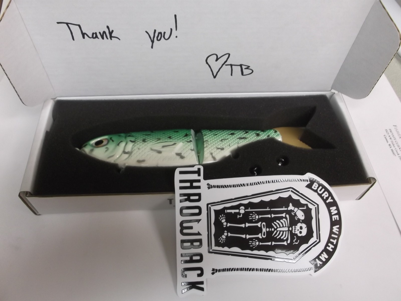 Throwback Baits Swimbait Co. Metro Glide Bait Southern Crappie Limited - Image 3