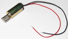 Mini Pager and Cell Phone Vibrator Motor with Wires - 1 to 3 V DC - 2.2 Gram