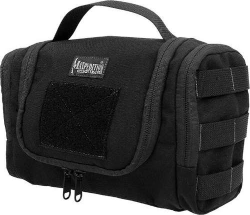 Maxpedition Aftermath Compact Toiletry Bag 1817B Main compartment: 9" long x 3.5