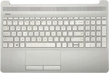 New Genuine HP 15-DW 15T-DW 15-DY 15S-DU Palmrest Touchpad Keyboard L52023-001