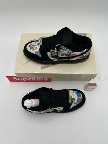 Nike SB Dunk Low Supreme Rammellzee Men's FD8778-001 Many Sizes Available New