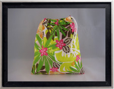 Gymnastics Leotard Grip Bags / Tropical Flowers Gymnast Birthday Goody Bag