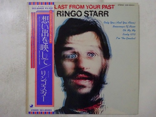 Ringo Starr Blast From Your Past Apple Records EAS-80403 Japan promo LP OBI