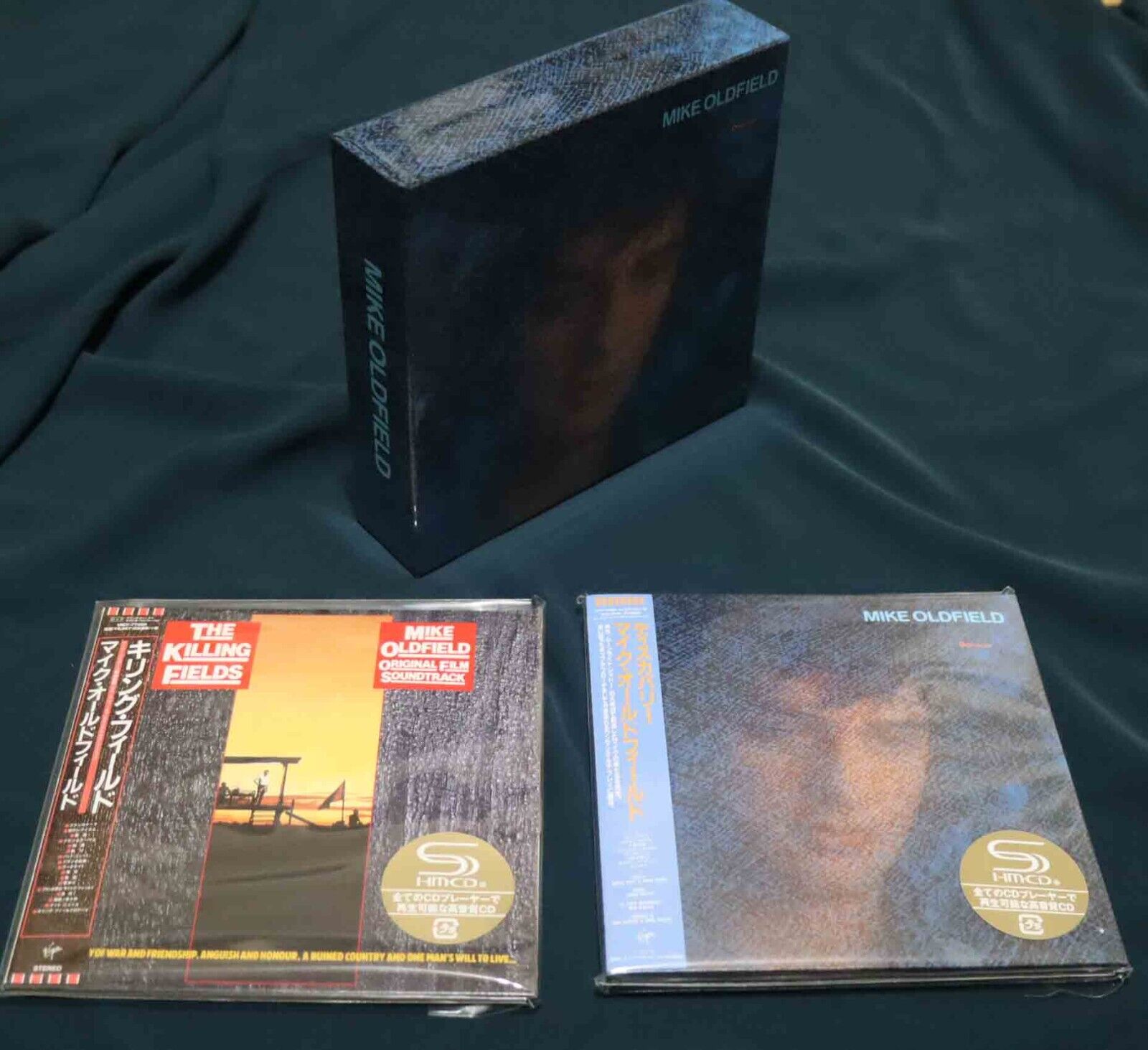 MIKE OLDFIELD JAPAN 2 SHM CD PROMO BOX SET UICY 77688~89 OBI DVD DELUXE EDITION