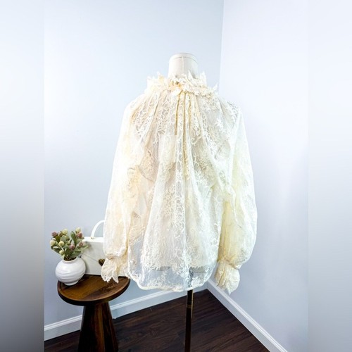 Zimmermann Lace Swing Blouse - Picture 6 of 9