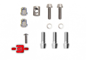 3T ARX II Stem Complete Titanium Bolts Hardware Upgrade Kit