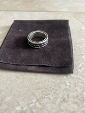 used David Yurman Mens 8mm wide ARMORY  Band Ring Size 10