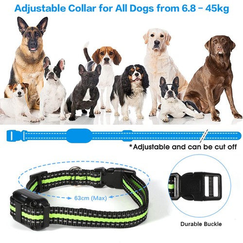 800M Hunde Anti-Bell Halsband Erziehungshalsband mit Vibration Ton Fernbedienung - Bild 15 von 17