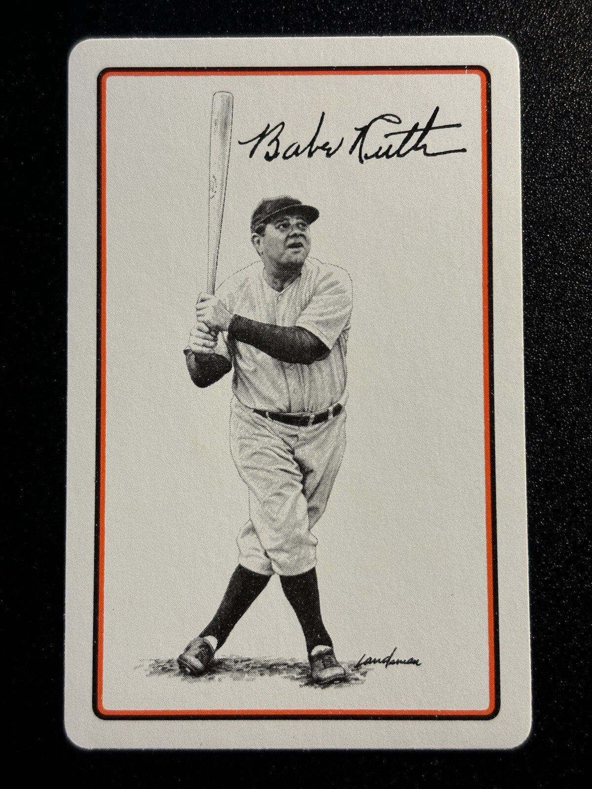 BABE RUTH NEW YORK YANKEES 1977 JOKER (RED) BASEBALL CARD BEST DEAL ON E-BAY