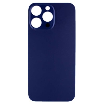Back Glass Big Hole for Apple iPhone 14 Pro Max Purple Replacement Repair Part