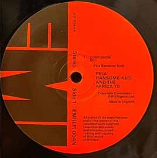 洋楽 Fela Ransome-Kuti / Confusion Fela Kuti - Confusion (Edit) (Official Audio) - YouTube