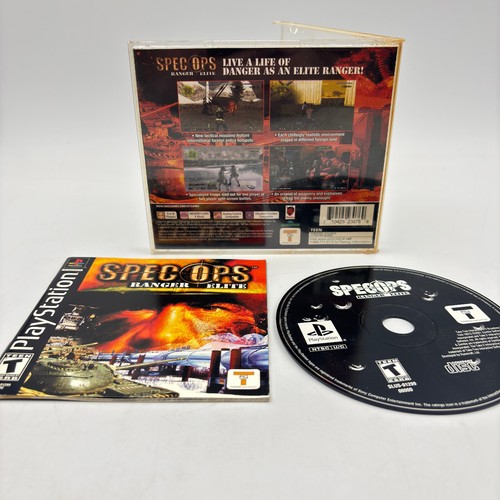 Spec Ops Bundle PS1 Playstation Ranger Elite Covert Assault Stealth CIB getestet - Bild 14 von 19