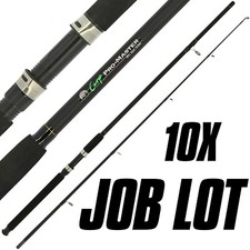 Wholesale Job Lot 10x Carp Stalking Fishing Rod 8ft 2pc 2.5lb Fibreglass Rods