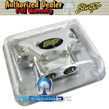 STINGER SPD513 4 GAUGE WIRE POWER OR GROUND INPUT OUTPUT DISTRIBUTION BLOCK