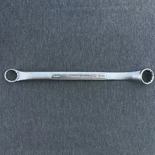 Vintage Craftsman 11/16"x13/16" Offset double box end wrench =VV= USA