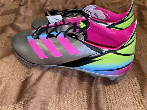 Adidas Gamemode Firm Ground Soccer Cleats Metallic Bright Cyan Gy7535 Men S 9 Ebay