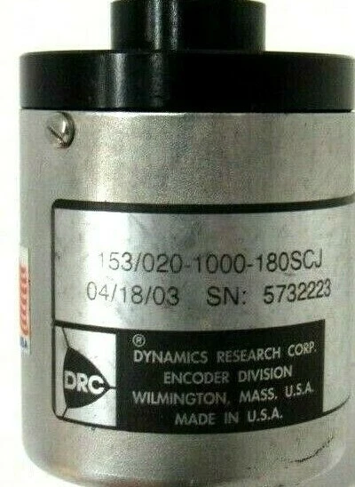 NEW DYNAMICS RESEARCH GROUP 153-020-1000-180SCJ ROTARY ENCODER 1530201000180SCJ - Image 2 of 2