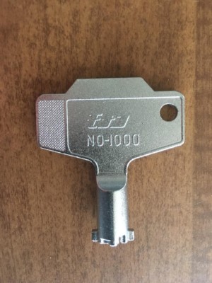 OEM PACHISLO SLOT MACHINE DOOR KEY NO-1000  N0-1000