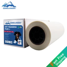 120Roll 23.6in x 328ft DTF Transfer Film Premium Single Sided Warm Peel US Stock