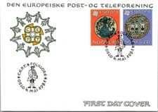 Norway FDC 1981 European Postal & Telecoms Union - Oslo - J16223