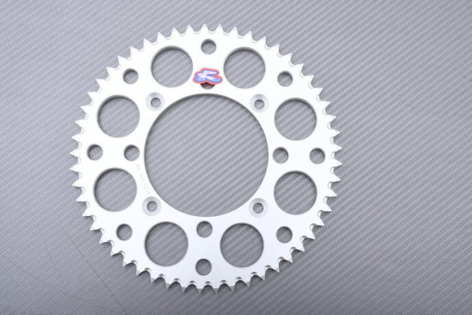Couronne RENTHAL Ultra Light 53 dents pas 428 pour moto SUZUKI RM 85