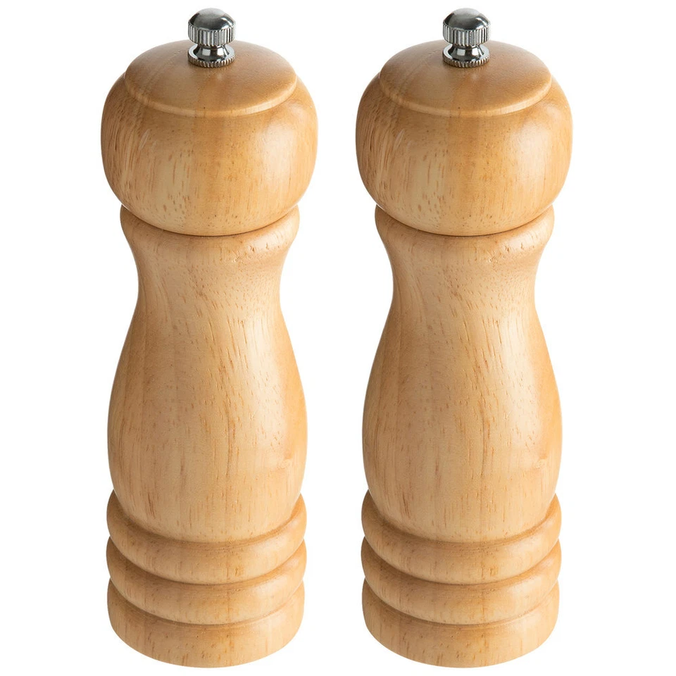 Choice 6" Wooden Salt / Pepper Mill - 2/Set (select color below) Foto 3 de 4