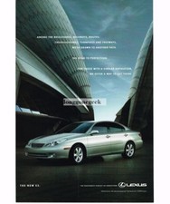 2005 LEXUS ES Silver 4-door Vintage Print Ad 