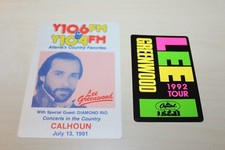 Lee Greenwood - 2 x Backstage Pass #3   - FREE POSTAGE -