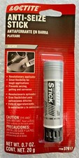 LOCTITE 37617 Silver Anti Seize Stick 20g / 0.7oz BRAND NEW  FREE SHIPPING 