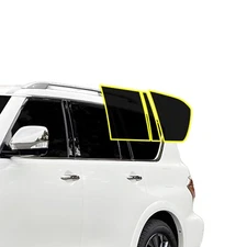 Precut Rear Windows Nano Ceramic Window Tint Film Kit Fits Nissan Armada 17+