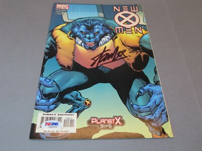 Stan Lee Signed Marvel New X-Men Planet X Comic Book Autographed