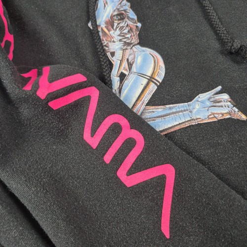 HUF Sorayama Black Hoodie M medium robot - Bild 7 von 8