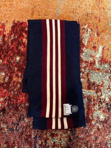 FALL/WINTER J Press Men's Multi Color Striped Wool Neck Scarf $195 - Picture 6 of 10