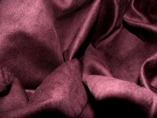 Faux Suede Suedette Fabric Material 150g - DAMSON