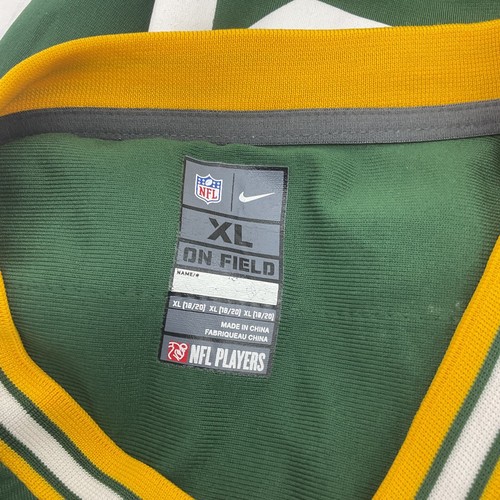 Nike Jordy Nelson #87 Green Bay Packers Jersey Size XL Big Kids Boys' Preowned - Picture 3 of 6