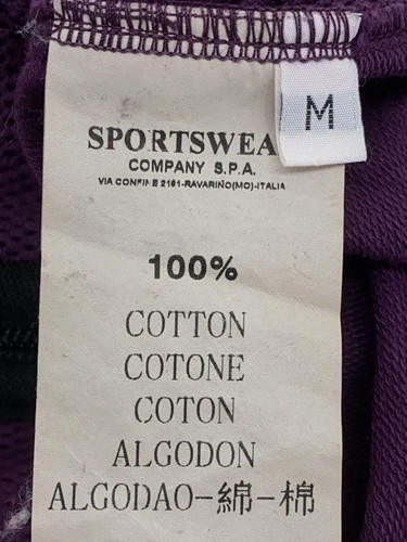 STONE ISLAND Zip Hoodie M Cotton Purple 52196106 Used - 第 4/5 張圖片