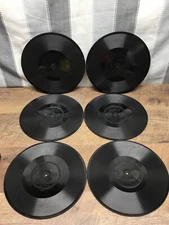 Assorted Edison Thick Records, Lot Of 6, 78rpm-see Pictures For Titles