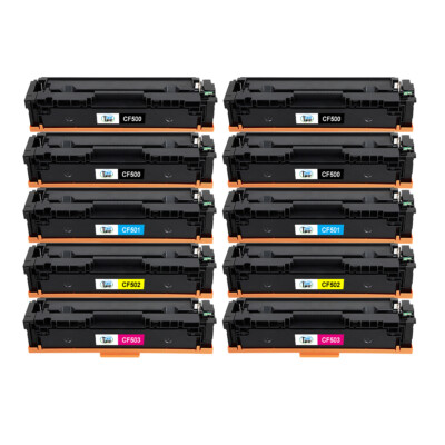 Lot Toner Compatible with HP LaserJet Pro 202A 202X CF500A CF500X M281cdw M254dw