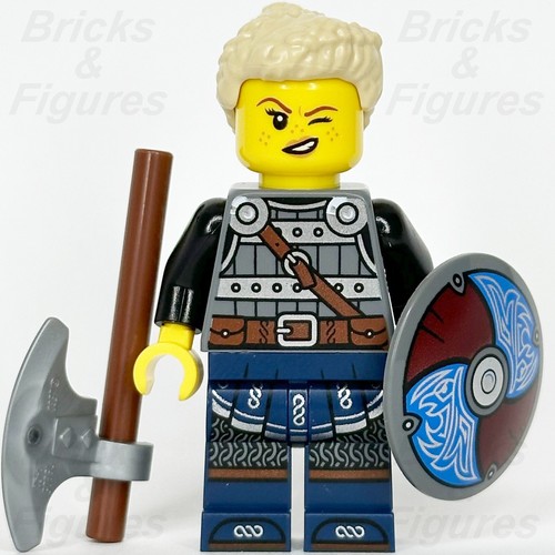 LEGO® Ideas Viking Shield-Maiden Minifigure Vikings Axe & Shield 21343 idea170 - Picture 2 of 3