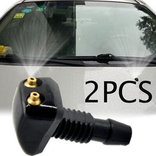 2PCS Universal Car Windscreen Sprayer Washer Wiper Nozzle Front Window Spray Jet