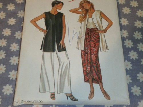 SIMPLICITY NEW LOOK 6168 MISSES TUNIKA OBERTEIL HOSE & ROCK MUSTER-UNGESCHNITTEN-8-18