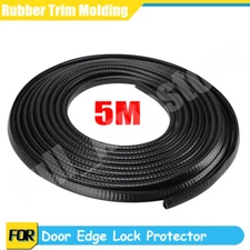 5M Car Auto Rubber Seal Trim Molding Door Edge Lock Protector Weather Strip New