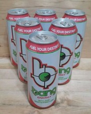 6 CANS: BANG "WYLDIN WATERMELON" POTENT BRAIN  BODY FUEL Energy VEGAN COQ10