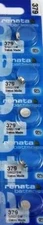 379 RENATA WATCH BATTERIES SR521SW (5 piece) New packaging Authorized Seller