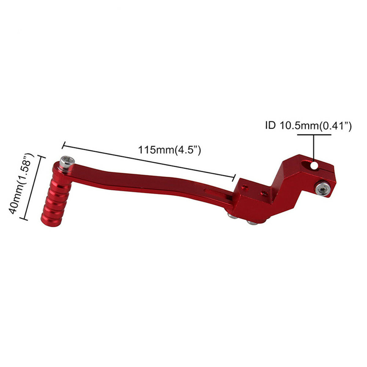 Motorcycle Gear Change Foot Step Shift Lever Shifter Red CNC Aluminium Universal eBay
