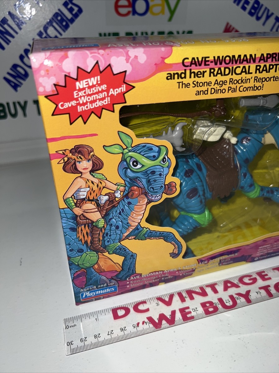 TMNT 1994 CAVE WOMAN APRIL Radical Raptor Teenage Mutant TMNT 1994 CAVE WOMAN APRIL Radical Raptor Teenage Mutant