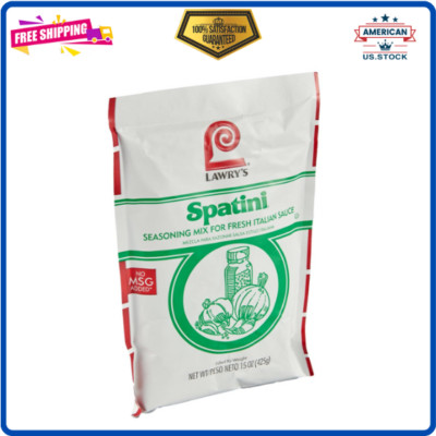 Lawry's Spatini Spaghetti Sauce Seasoning Mix (15oz) Ideal for Creating Flavorfu