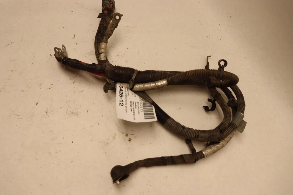 14-18 CHEVY SILVERADO 1500 ALTERNADOR POSITIVO A BATERÍA Y CABLE DE ARRANQUE OEM Foto 4 de 4